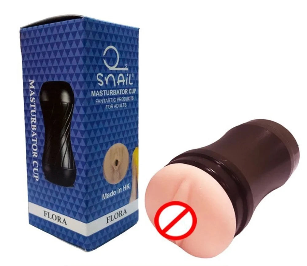 Snail Masturbator Cup for Adults – Compact Personal Wellness Sleeve